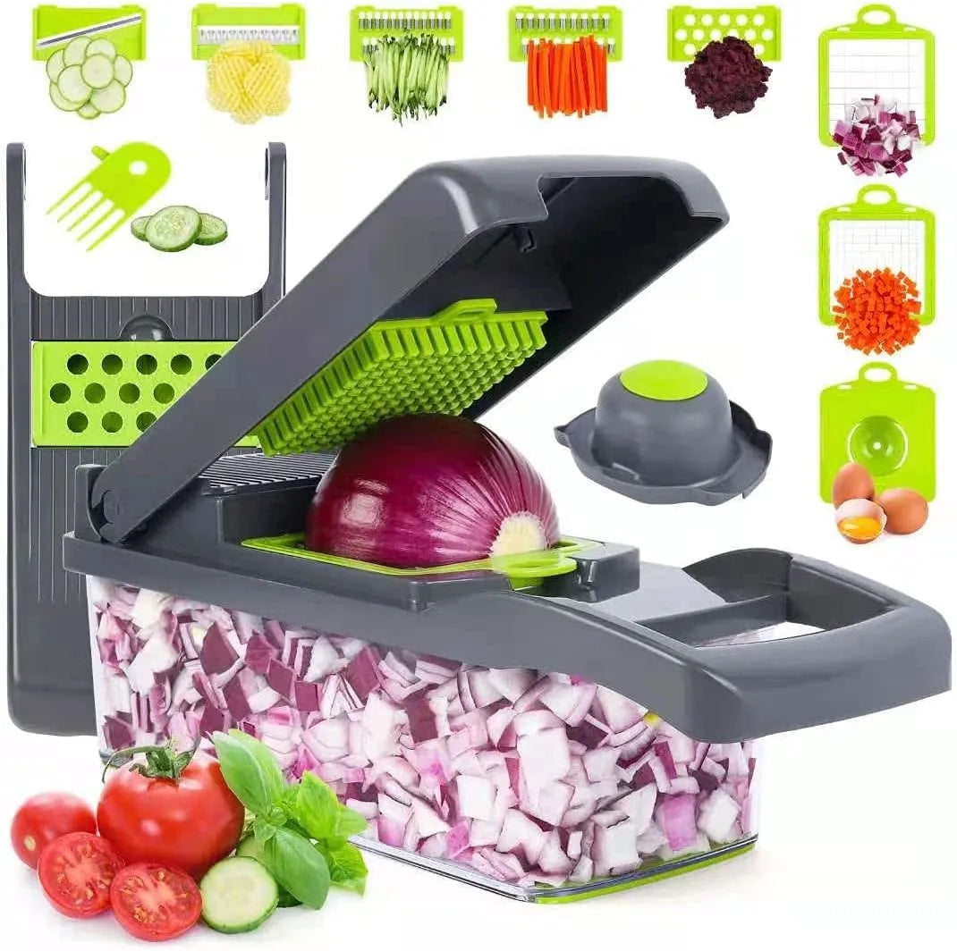 16 in 1 - Multifunctional  vegetable cutter & slicer