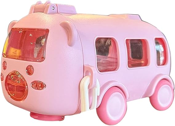 🚌✨ Cute Bus Shape Water Bottle for Kids – 500ml ✨🚌