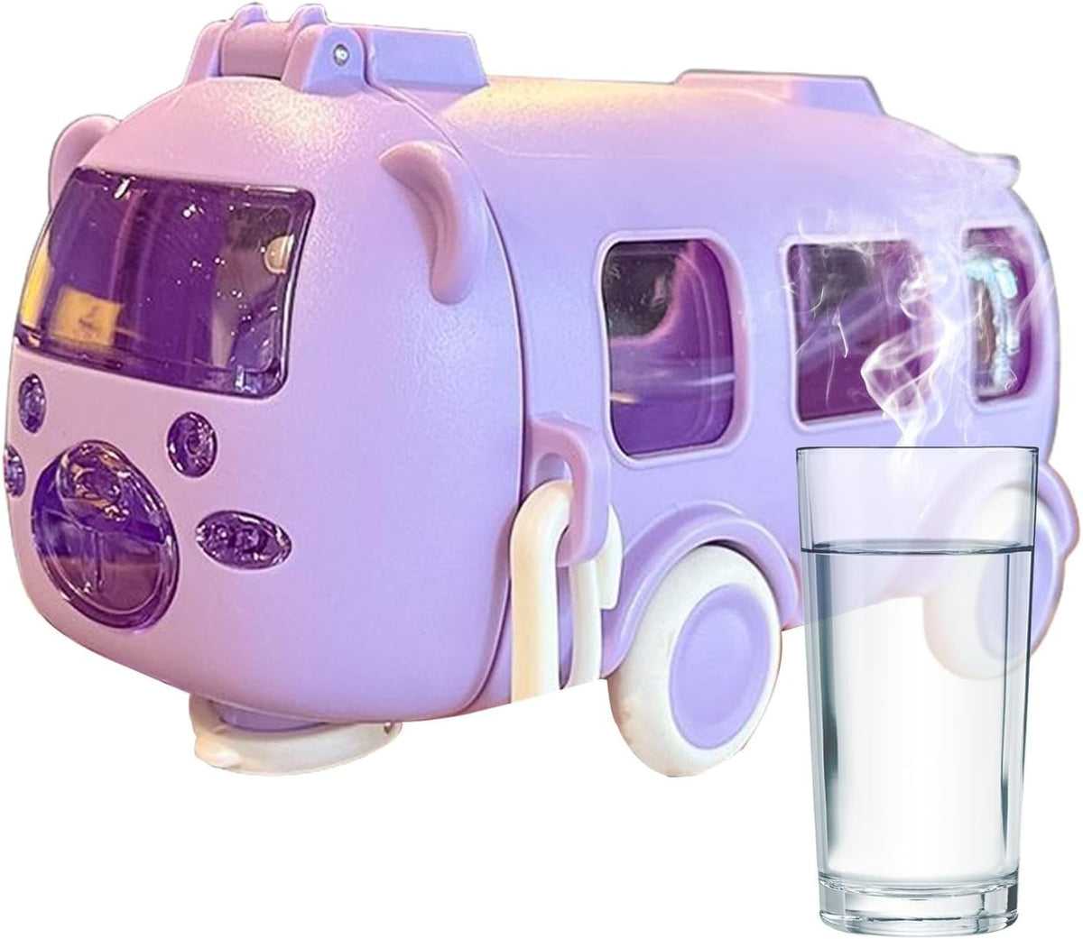 🚌✨ Cute Bus Shape Water Bottle for Kids – 500ml ✨🚌