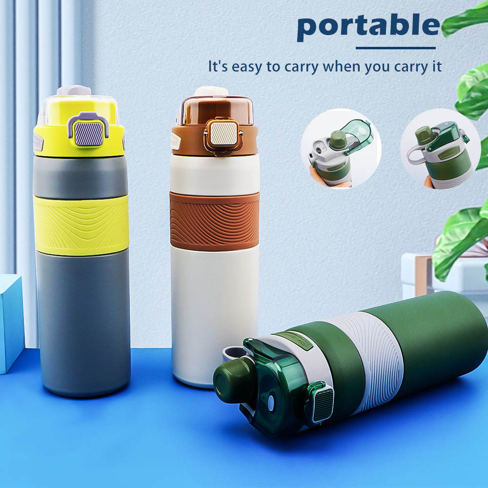 🏷️ Vilora Premium Leak-Proof Decant Water Bottle – Flip Lock Hydration Bottle