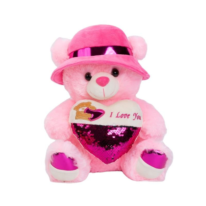 🧸 Premium Wishable Teddy Bear with Love Heart – Soft Plush Gift