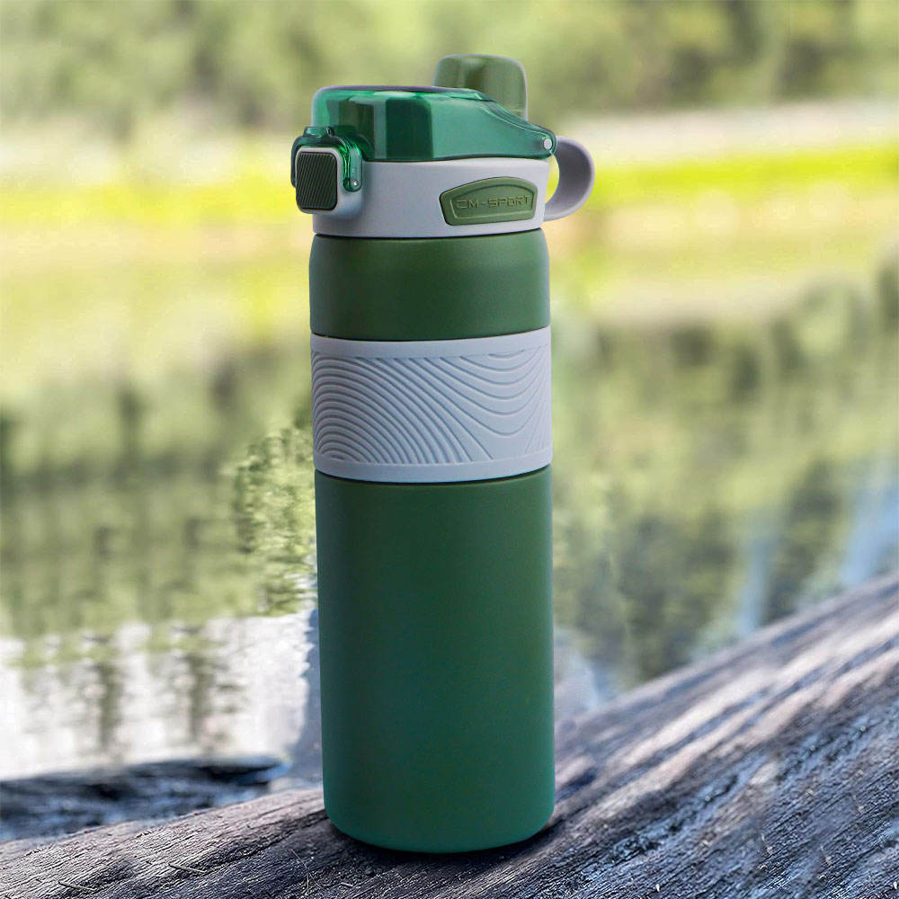 🏷️ Vilora Premium Leak-Proof Decant Water Bottle – Flip Lock Hydration Bottle