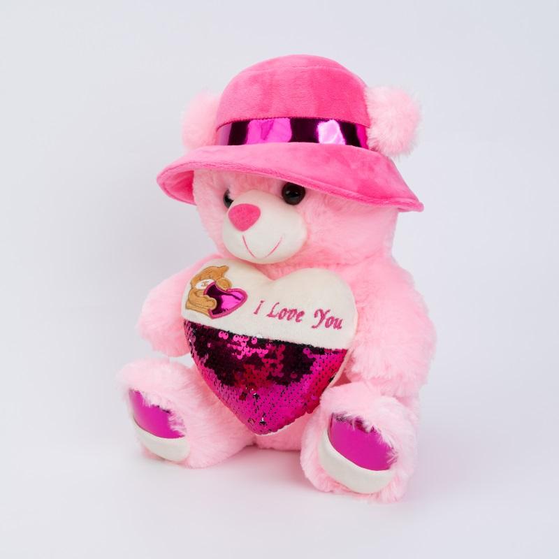 🧸 Premium Wishable Teddy Bear with Love Heart – Soft Plush Gift