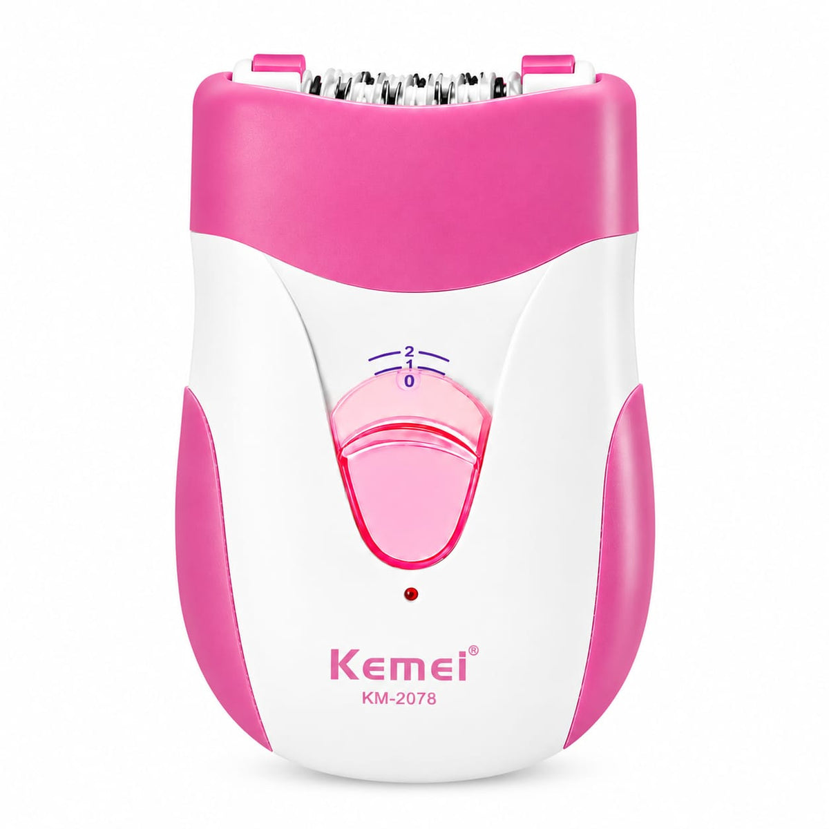 Kemei KM-519A USB Rechargeable Lady Epilator & Shaver | 2 Speed Hair Removal Machine