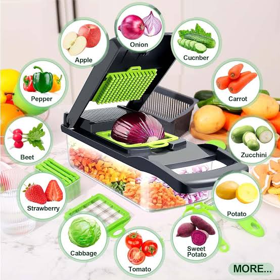 16 in 1 - Multifunctional  vegetable cutter & slicer
